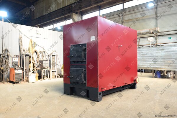 Промышленные котлы КВД-0.5 МВт на дровах